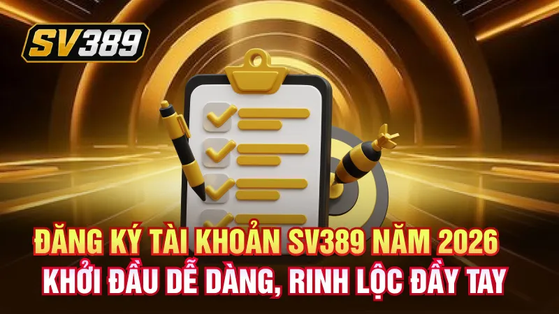 Đăng Ký SV389 – Hướng Dẫn Tạo Tài Khoản Nhanh Gọn 1 Đăng ký tài khoản SV389 năm 2026 – Khởi đầu dễ dàng, rinh lộc đầy tay