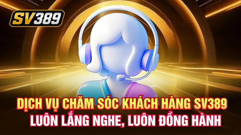 Dịch vụ chăm sóc khách hàng SV389 – Luôn lắng nghe, luôn đồng hành