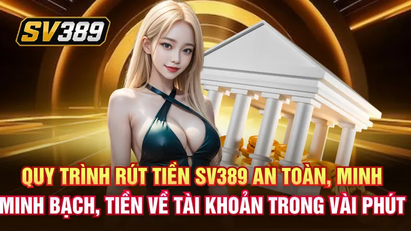 Hướng Dẫn Rút Tiền SV389 - Nhận Thưởng Nhanh Trong 2 Phút 1 Quy trình rút tiền SV389 an toàn, minh bạch, tiền về tài khoản trong vài phút