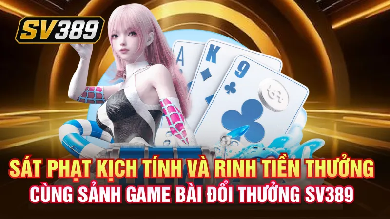 Game Bài SV389 – Cuộc Đua Chiến Thuật Trên Từng Ván Bài 2 Sát phạt kịch tính và rinh tiền thưởng lớn cùng sảnh game bài đổi thưởng SV389