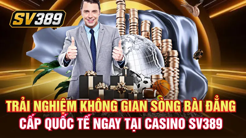 Casino SV389: Sòng Bài Trực Tuyến Đa Sản Phẩm 2 Trải nghiệm không gian sòng bài đẳng cấp quốc tế ngay tại casino SV389